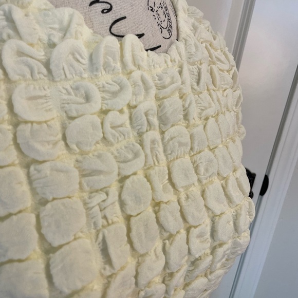 Endless Rose Size Small Off White Maxi Dress With Cut Out Waist. - Picture 3 of 12